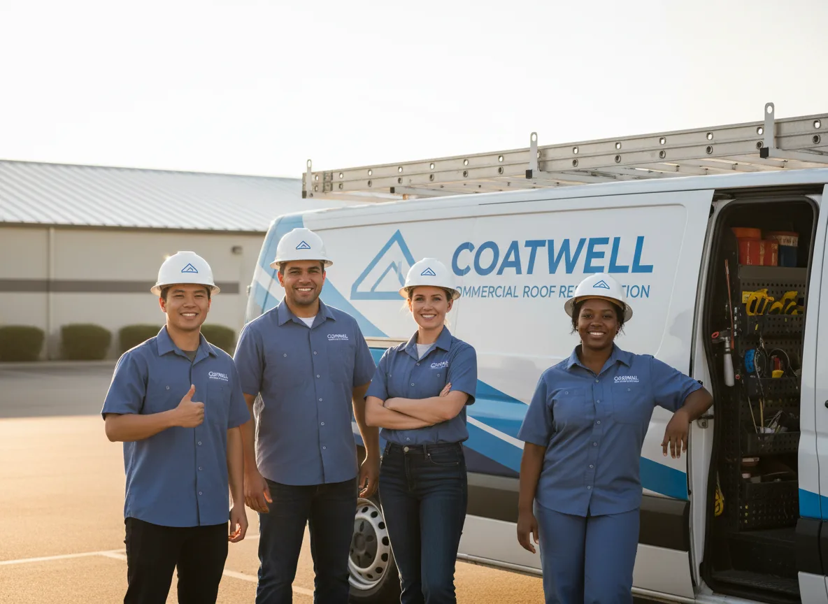 Commercial roof coating company in Newark, MD
